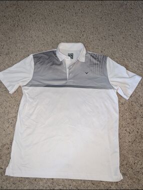 Callaway Men's Opti-Dri Performance Golf Polo Size M